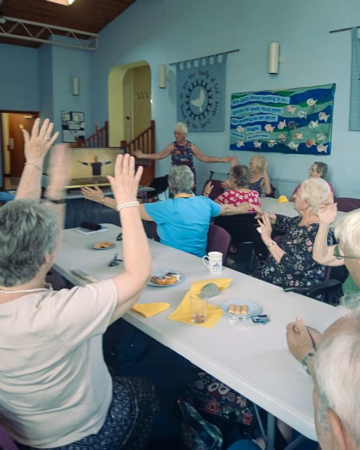 A great singalong to favourite Hymns and songs was had this Tuesday at Welcome Break!!