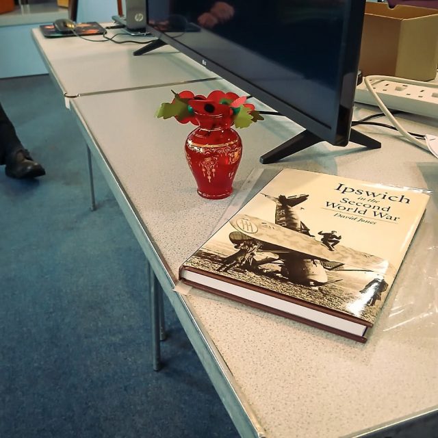 Welcome Break had an interesting morning yesterday learning about Ipswich during WWII as well as observing the 2 minutes silence in remembrance